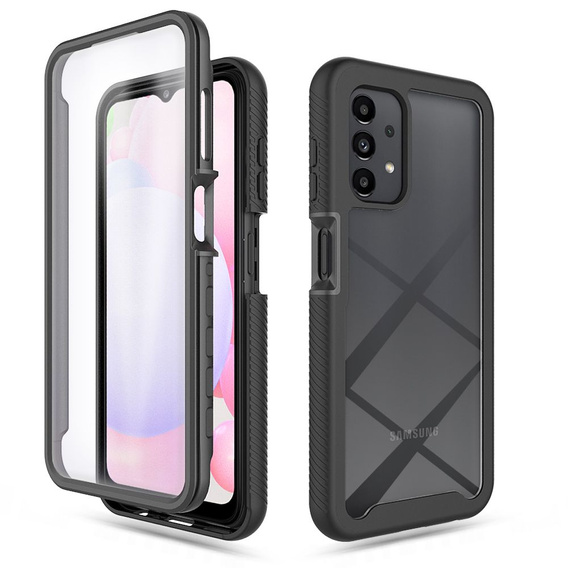 Puzdro pre Samsung Galaxy A13 4G, Shockproof, s fóliou, modré