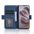 Klapkové puzdro pre Motorola Edge 50 Neo / Motorola ThinkPhone 25, Card Slot, tmavomodré