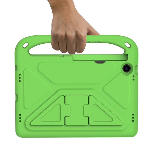 Detské puzdro pre Lenovo Tab M10 Plus 10.6 Gen 3 TB-125F TB-128F, detské puzdro s rukoväťou, zelený