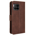 Klapkové puzdro pre T Phone 2 Pro 5G, Card Slot, hnedé