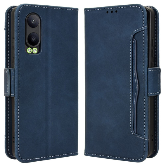 Klapkové puzdro pre OnePlus Nord CE4 Lite, Card Slot, tmavomodré