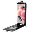 Klapkové puzdro pre Xiaomi Redmi Note 12 4G, Flip, čierne