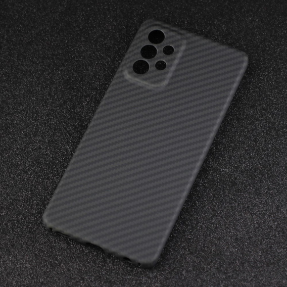 Puzdro pre Samsung Galaxy A53, Aramid Fiber Cover, čierne