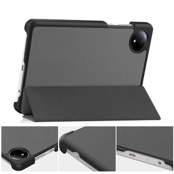 Puzdro pre Xiaomi Redmi Pad SE 8.7, Smartcase, sivé