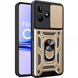 Obal na mobil pre Realme C53 4G, CamShield Slide, zlaté