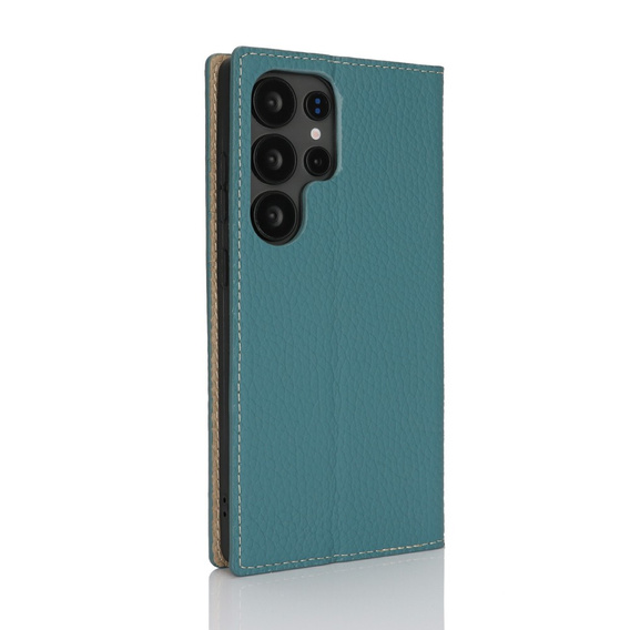 Klapkové puzdro pre Samsung Galaxy S25 Ultra, Litchi Skin Grain, modré