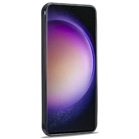 LC.IMEEKE Karbónové puzdro pre Samsung Galaxy S26, čierne