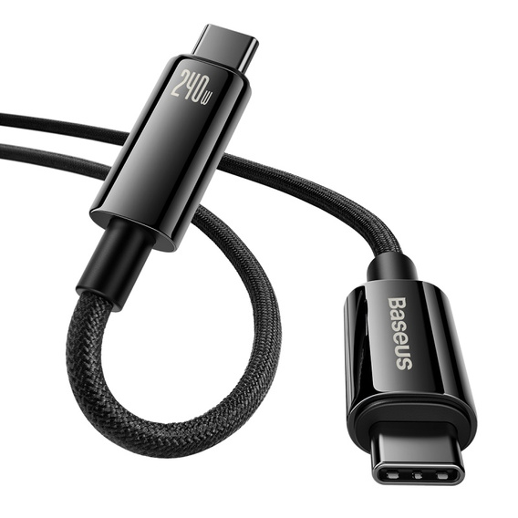 Baseus Kábel USB-C na USB-C 240 W s technológiou Power Delivery pre zariadenia s konektorom USB-C