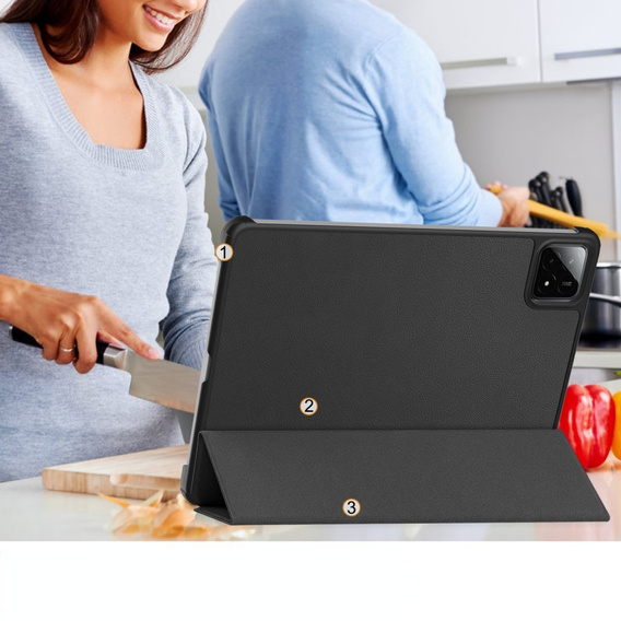 Puzdro pre Xiaomi Pad 7 / 7 Pro, Smartcase, čierne
