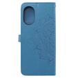 Klapkové puzdro pre Oppo A58 4G, Mandala, modré