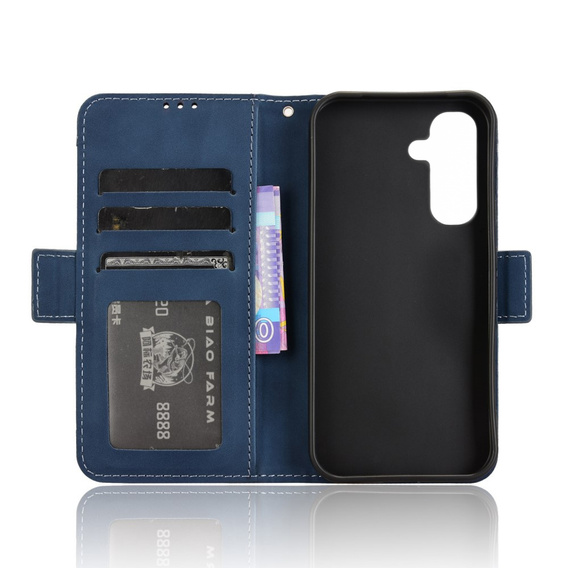 Puzdro s chlopňou pre Oppo Reno 14F, slot na kartu, peňaženka, čierne