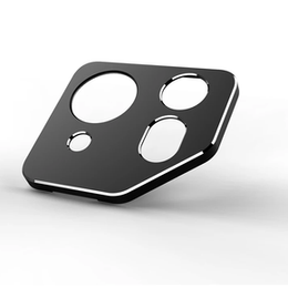 Kovový kryt fotoaparátu pre ASUS ROG Phone 8 Pro, čierny