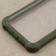 Obal na mobil pre iPhone 11, Dexnor Full Body Rugged, transparentné / zelené