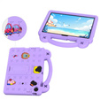 Detské puzdro pre Lenovo Tab TB311FU, Cute Patterns, so stojanom, fialové