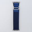 Nylonový remienok pre Apple Watch 1/2/3/4/5/6/7/8/SE/ULTRA 42/44/45/49 mm, námornícky modrý
