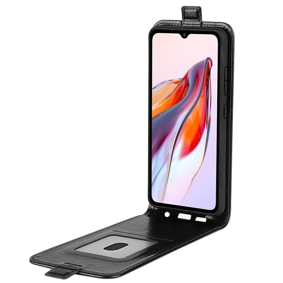 Klapkové puzdro pre Xiaomi Redmi 12C, Flip, čierne
