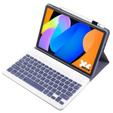 Puzdro s klávesnicou Bluetooth pre Lenovo Idea Tab 11" 2025 TB336FU TB336ZU, fialové
