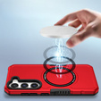 Obal na mobil pre Samsung Galaxy S23 Plus, Protective MagSafe, červené