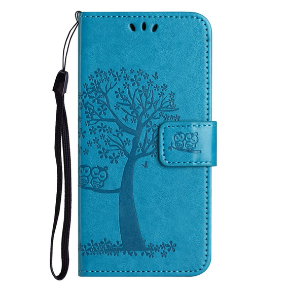 Klapkové puzdro pre Motorola Moto G53 / G23 / G13, tree, modré