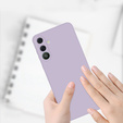 Obal na mobil pre Samsung Galaxy A36 5G, Silicone Lite, fialové