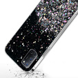 Obal na mobil pre Oppo A52 / A92 / A72, Glittery, čierne