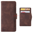 Klapkové puzdro pre Xiaomi Redmi Note 13 Pro+, Card Slot, hnedé