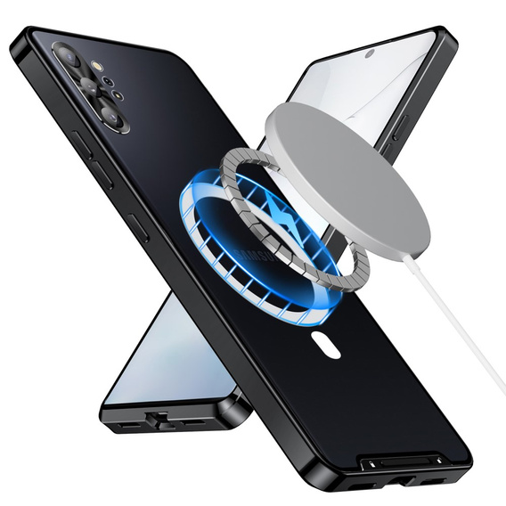 Ochranné puzdro na fotoaparát pre Samsung Galaxy Note 10+ Plus, CamShield MagSafe, transparentné / čierne