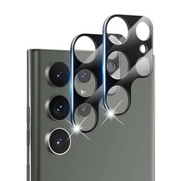 2x tvrdené sklo ERBORD na kameru Samsung Galaxy S24 Ultra, priehľadné