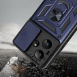 Obal na mobil pre Realme GT 7 / 7T, CamShield Slide, modré