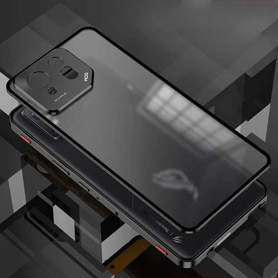 Puzdro pre ASUS ROG Phone 8 Pro, Frame Case, čierne
