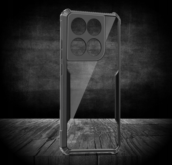 Obal na mobil pre Motorola Edge 60 / 60 Fusion, AntiDrop Hybrid, čierne