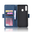 Klapkové puzdro pre Samsung Galaxy A20s, Card Slot, tmavomodré