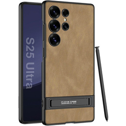 Puzdro pre Samsung Galaxy S25 Ultra, GKK Leather, čierne