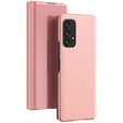 Obal na mobil pre Samsung Galaxy A53 5G, Clear View, ružové rose gold
