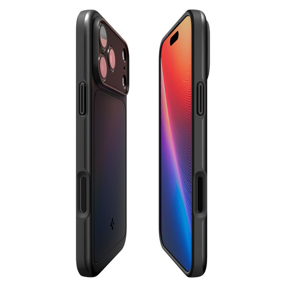 Puzdro Spigen pre iPhone 17 Pro, Thin Fit MagSafe, čierne