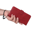 Klapkové puzdro pre Samsung Galaxy A54 5G, Leather Wallet, červené
