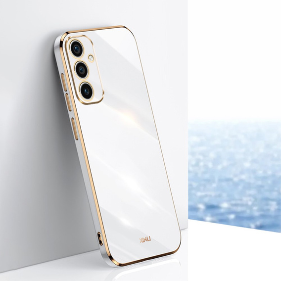 Puzdro pre Samsung Galaxy A35 5G, Glamour CamShield, biele