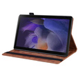 Puzdro pre Lenovo Tab M11, Classic, s priestorom pre stylus, hnedé