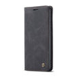CASEME puzdro pre Samsung Galaxy S20 FE, Leather Wallet Case, čierne