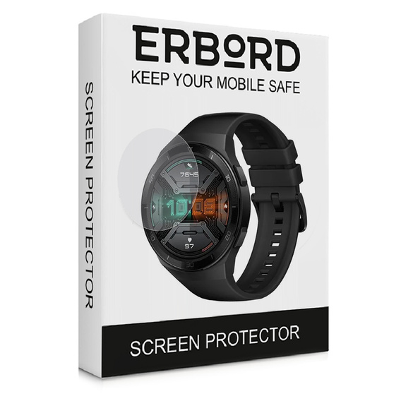 3x ERBORD Hydrogélová fólia pre Huawei Watch GT 2e