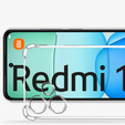 Obal na mobil pre Xiaomi Redmi 13, Dropproof, priehľadné