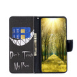 Klapkové puzdro pre Infinix Zero 30 5G, Wallet, Don't Touch My Phone, čierne