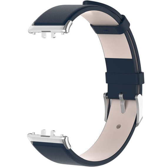 Kožený remienok pre Samsung Galaxy Fit 3, modrý