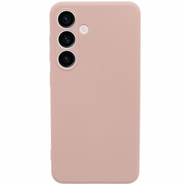Obal na mobil pre Samsung Galaxy S24+ Plus, Silicone Lite, ružové