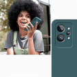 Obal na mobil pre Realme GT2 Pro, Silicone Lite, tmavozelené