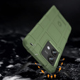 Obal na mobil pre Motorola Edge 40 Neo, Rugged Shield, zelený