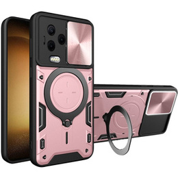 Pancierované puzdro pre Infinix Note 12 Pro 4G / Note 12 2023, CamShield Slide, ružové rose gold