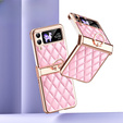 Puzdro pre Samsung Galaxy Z Flip 4 5G, Rhombus Grid