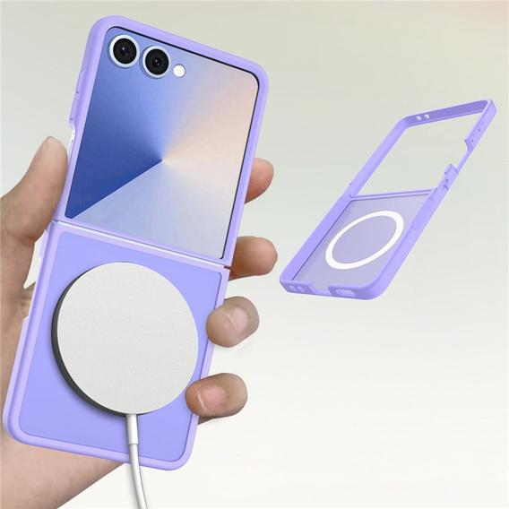 Puzdro s MagSafe - hybridné puzdro matné pre Samsung Galaxy Z Flip7