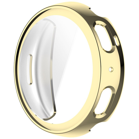 Puzdro 2 v 1 s ochrannou fóliou na displej pre Amazfit Active Max, zlaté